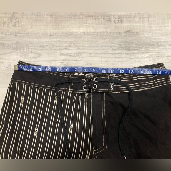 Sessions Black Swim Trunks - Waist 32 - Picture 5 of 6